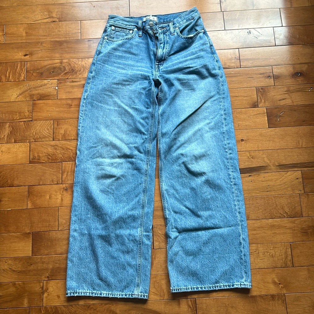 Madewell Blue Flare & Wide Leg Jeans